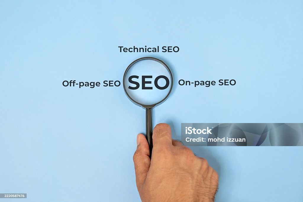 types of SEO including on page off page and technical SEO
